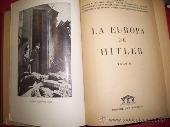 Libros de segunda mano: TOYNBEE, Arnold - La Europa de Hitler - Foto 2