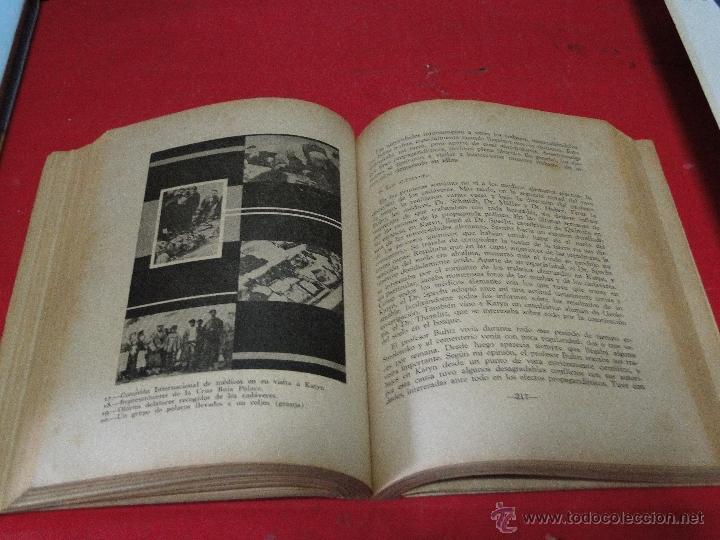 Libros de segunda mano: EL CRIMEN DE KATYN A LA LUZ DE LOS DOCUMENTOS.--W.SWIETLE DOCUMENT&Oacute;W - Foto 3