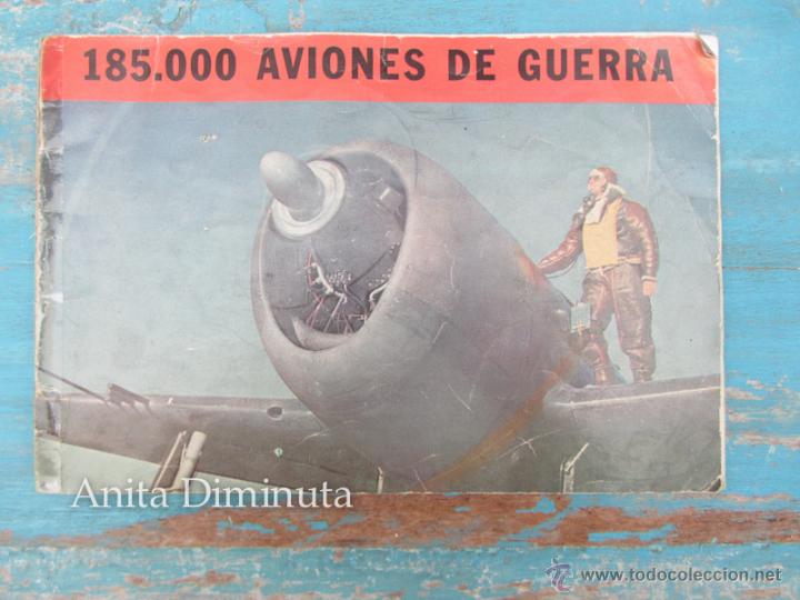 Second hand books: ANTIGUO FOLLETO - 185.000 AVIONES DE GUERRA - PROPAGANDA DE LOS ESTADOS UNIDOS EEUU - B17 VINDICATOR