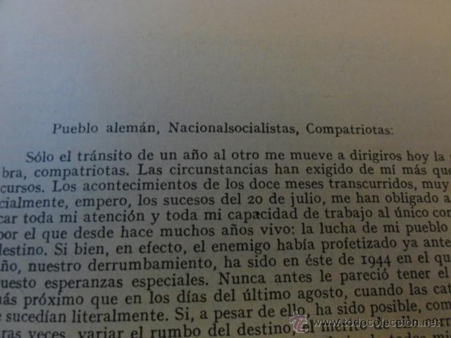 Libros de segunda mano: PROCLAMA DEL FUHRER - Foto 2