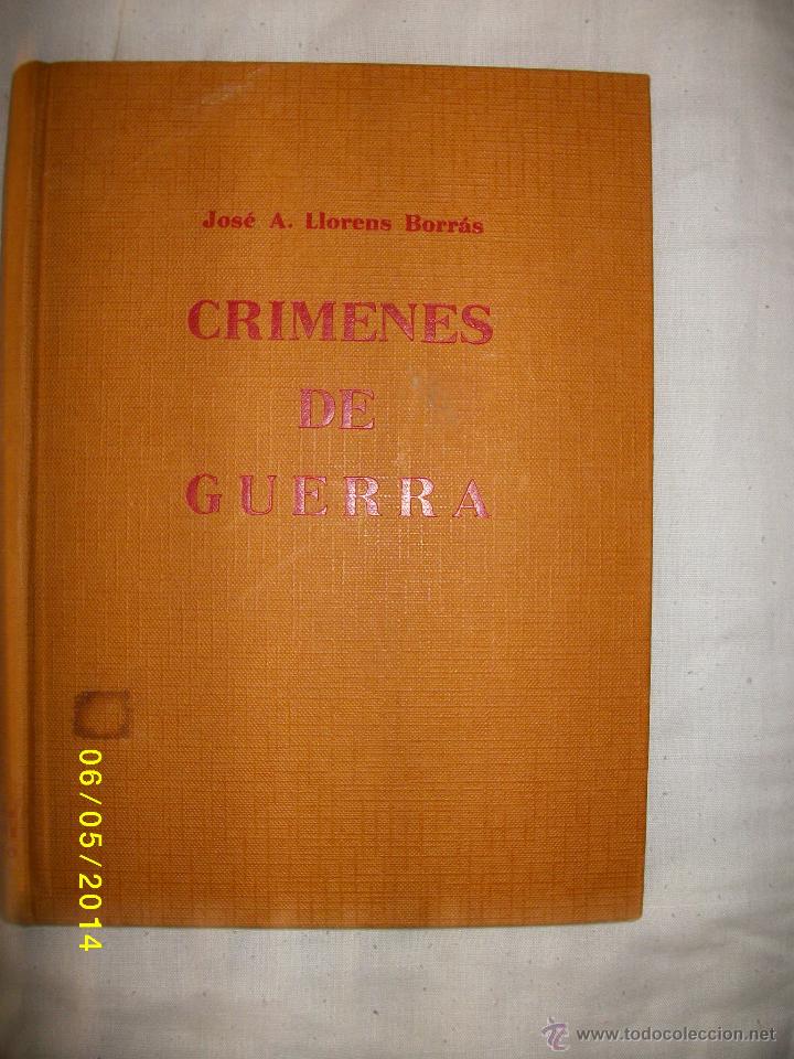 Libros de segunda mano: CRIMENES DE GUERRA 1962 - Foto 1