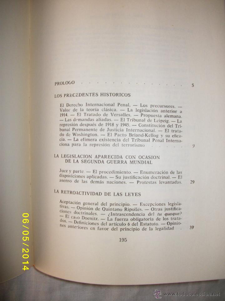 Libros de segunda mano: CRIMENES DE GUERRA 1962 - Foto 2
