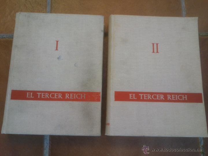 Libros de segunda mano: El tercer reich. Dos vol&uacute;menes - Foto 1