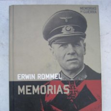 Libros de segunda mano: MEMORIAS DE GUERRA. ERWIN ROMMEL . ALTAYA 2007. Lote 45527608