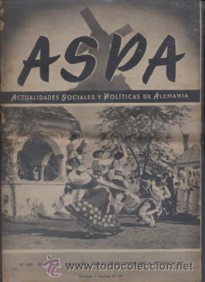 Second hand books: REVISTA ASPA N.&ordm; 120. 20-5-1942.      A-GUE-1397