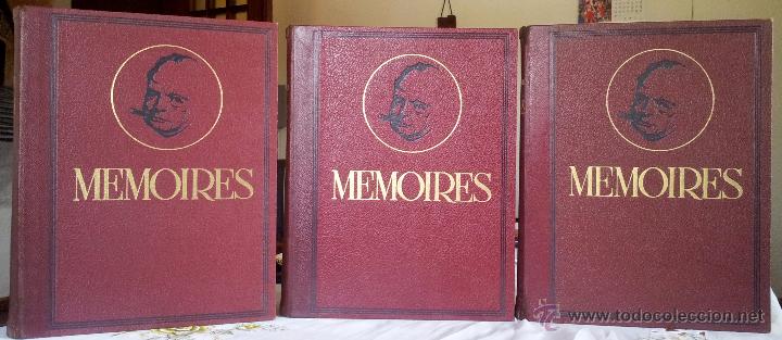 Libri di seconda mano: MEMOIRES, WINSTON CHURCHILL, SUR DEUXIEME GUERRE MONDIALE, BRUXELLES EDITIONS LE SPHINX 1951.