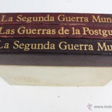 Libros de segunda mano: L-1208. LA SEGUNDA GUERRA MUNDIAL. 3 TOMOS. JOSE FDO. AGUIRRE. 1963-1964