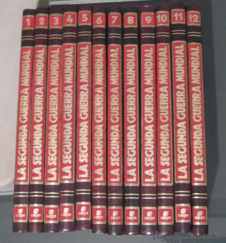 Libri di seconda mano: Colecci&oacute;n de 12 libros, La Segunda Guerra mundial , a&ntilde;o 1982