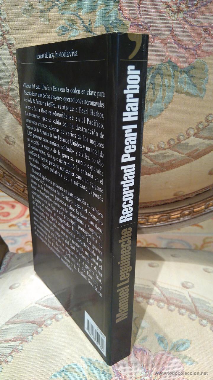 Libros de segunda mano: RECORDAD PEARL HARBOR, DE MANUEL LEGUINECHE. - Foto 2