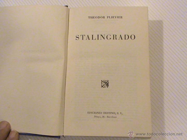 Libros de segunda mano: Stalingrado. (autor: Theodor Pliever) - Foto 1