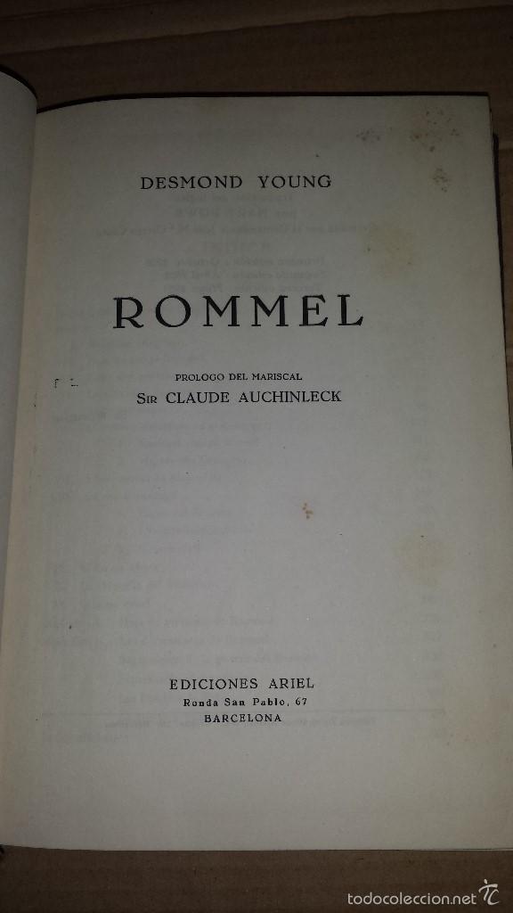 Libros de segunda mano: ROMMEL - DESMOND YOUNG - 1952 - Foto 2