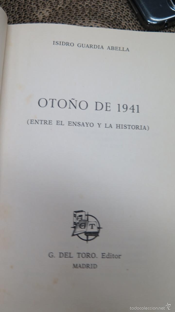 Libros de segunda mano: OTO&Ntilde;O 1941. ISIDORO ABELLA - Foto 2