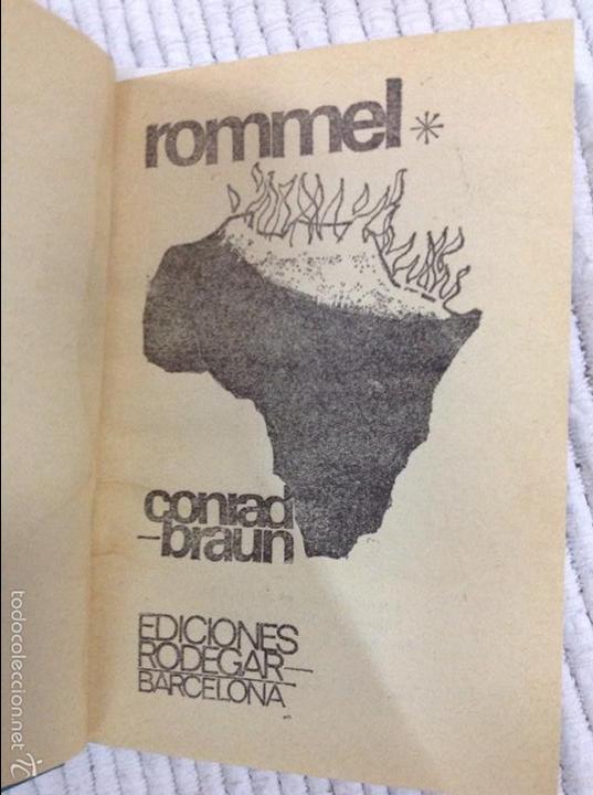 Libros de segunda mano: Rommel(Verde)-.Conrad Braun.- - Foto 2