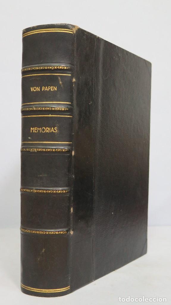 Libros de segunda mano: 1952.- MEMORIAS. VON PAPEN - Foto 1