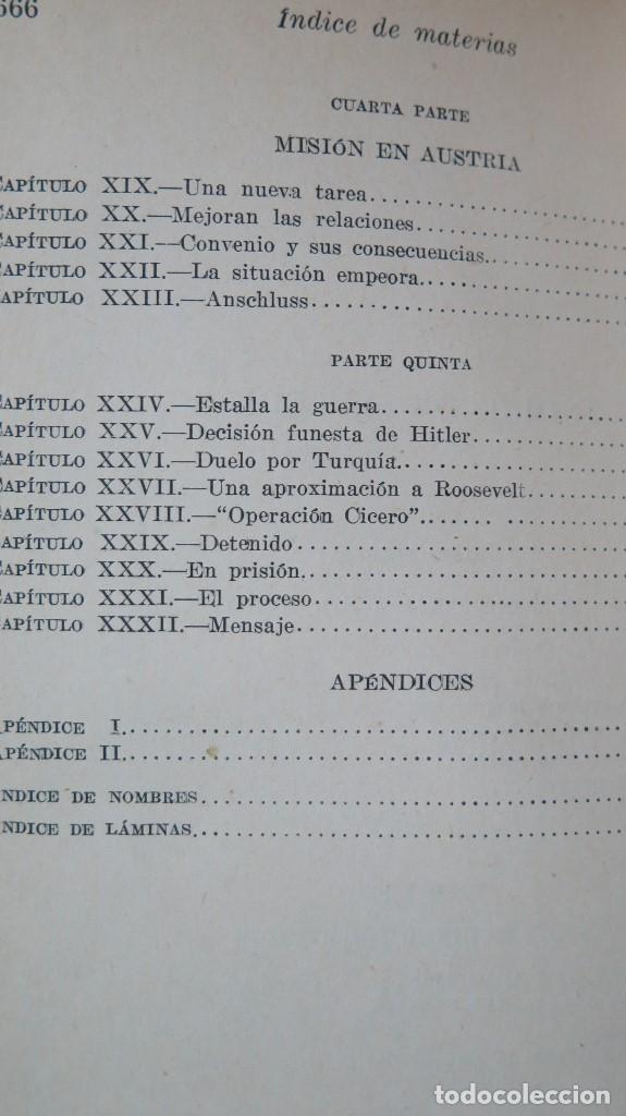 Libros de segunda mano: 1952.- MEMORIAS. VON PAPEN - Foto 5