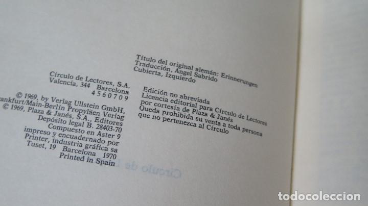 Libros de segunda mano: MEMORIAS. ALBERT SPEER - Foto 2