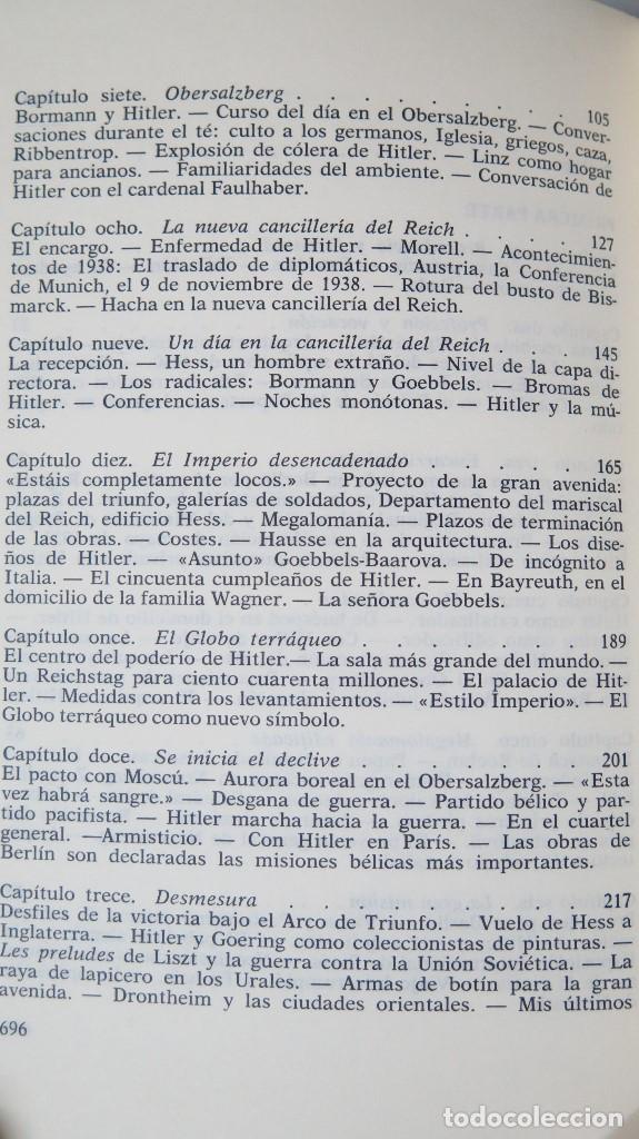 Libros de segunda mano: MEMORIAS. ALBERT SPEER - Foto 4