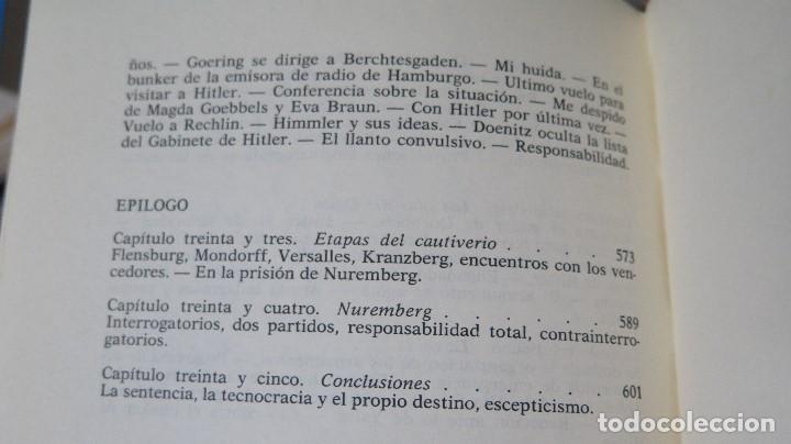 Libros de segunda mano: MEMORIAS. ALBERT SPEER - Foto 8