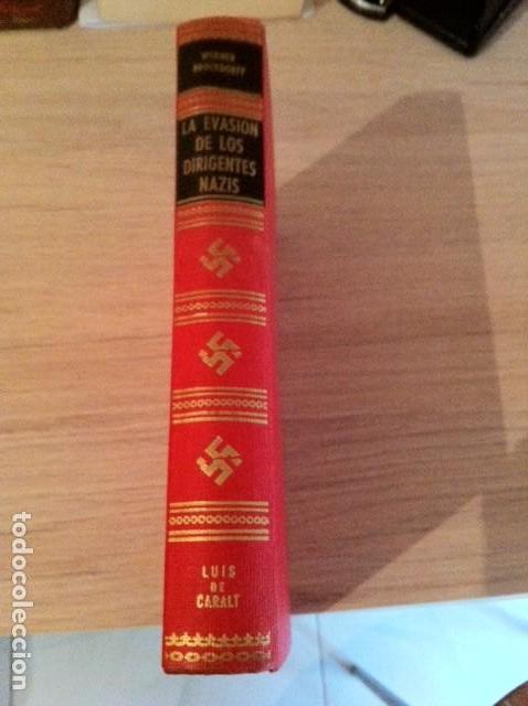 Libros de segunda mano: LA EVASION DE LOS DIRIGENTES NAZIS. Werner Brockdorff. - Foto 2