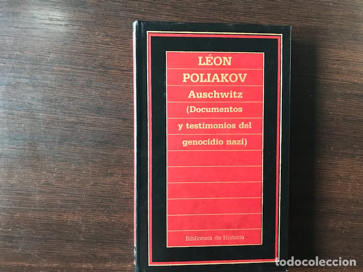 Libros de segunda mano: Documentos y testimonios del genocidio nazi. Le&oacute;n Poliakov - Foto 1