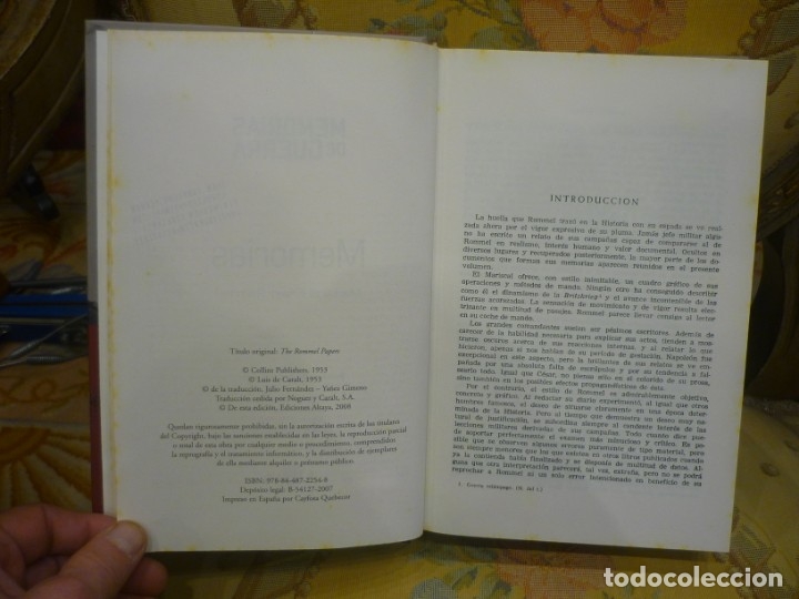 Libros de segunda mano: MEMORIAS, DEL MARISCAL ERWIN ROMMEL. - Foto 6