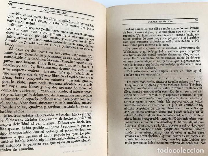 Libros de segunda mano: Guerra en Malaya. Douglas Bailey - Foto 3
