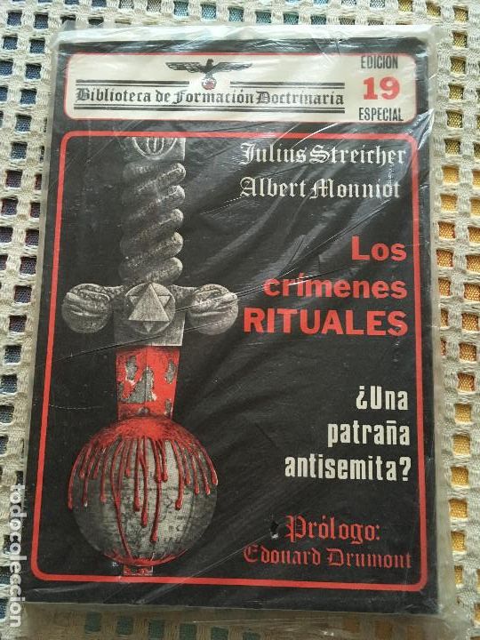 Second hand books: LOS CRIMENES RITUALES &iquest;UNA PATRA&Ntilde;A ANTISEMITA? PRECINTADO EDITORIAL MILITIA LIBRO KREATEN