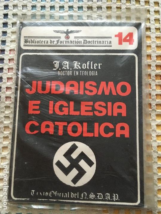 Second hand books: JUDAISMO E IGLESIA CATOLICA J A KOFLER EDITORIAL MILITIA LIBRO NUEVO KREATEN