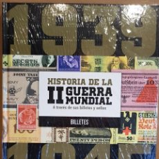 Libros de segunda mano: LA SEGUNDA GUERRA MUNDIAL A TRAVÉS DE SUS BILLETES / Nº 2/ FASCÍCULO PRECINTADO.. Lote 193575025
