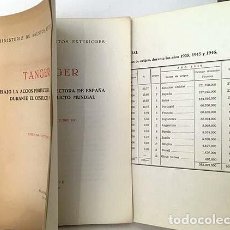 Libros de segunda mano: TÁNGER BAJO LA ACCIÓN PROTECTORA DE ESPAÑA DURANTE EL CONFLICTO MUNDIAL. (JUNIO 1940 - OCTUBRE 1945). Lote 156512170
