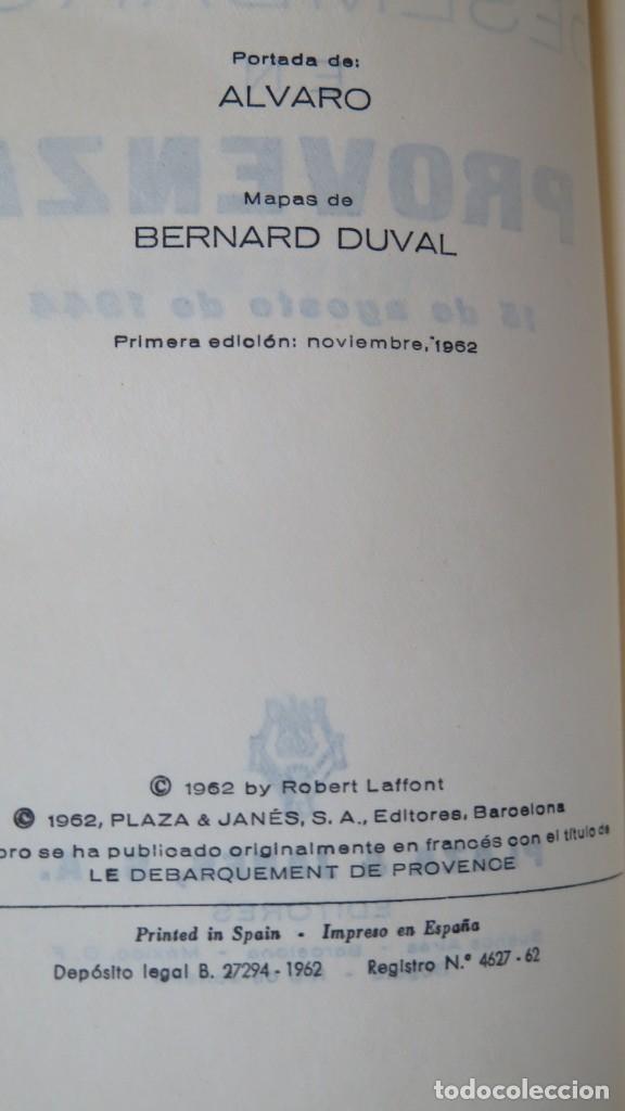 Libros de segunda mano: EL DESEMBARCO EN PROVENZA. JACQUES ROBICHON - Foto 2