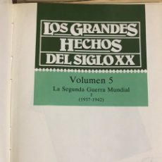 Libros de segunda mano: LOS GRANDES HECHOS DEL SIGLO XX. ORBIS. 1982 TOMO 5. Lote 176856317