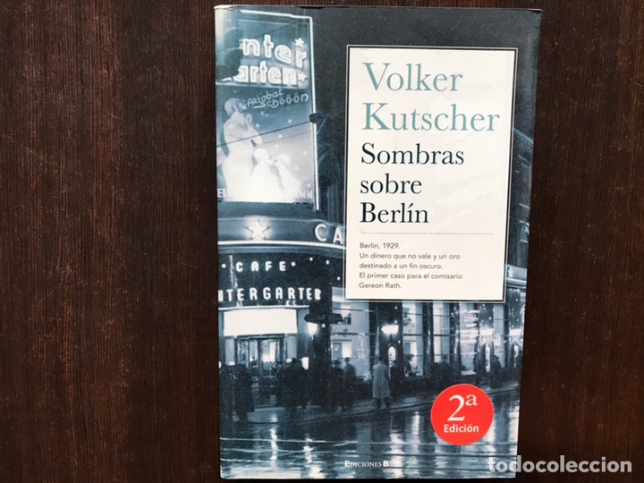 Libros de segunda mano: Sombras sobre Berl&iacute;n. Volker Kutscher - Foto 1