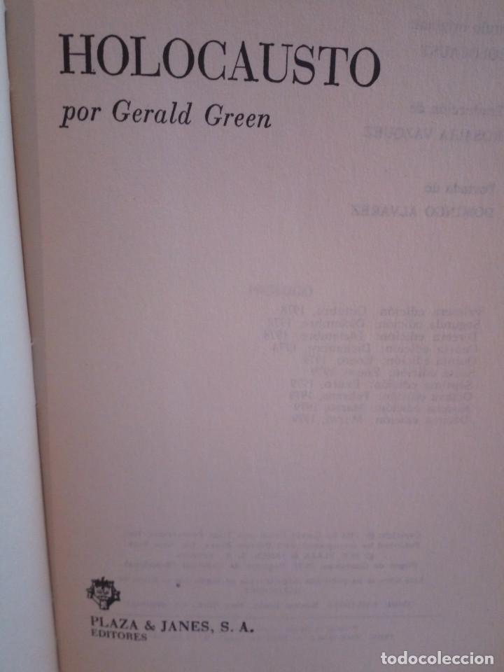 Libros de segunda mano: 431-HOLOCAUSTO, Gerald Green, 1979 - Foto 4