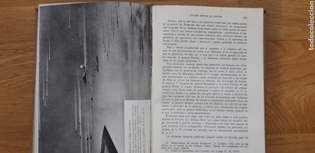 Libros de segunda mano: CRUZADA EN EUROPA, DWIGHT D. EISENHOWER, - Foto 8