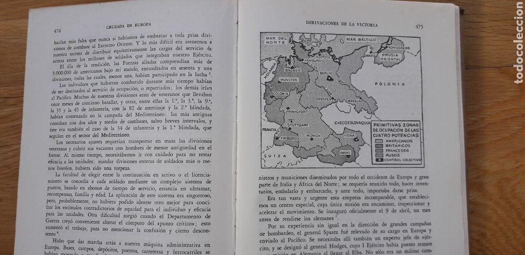 Libros de segunda mano: CRUZADA EN EUROPA, DWIGHT D. EISENHOWER, - Foto 9