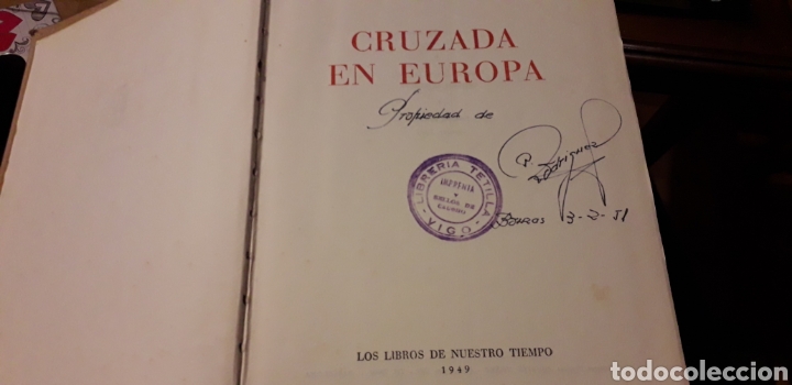 Libros de segunda mano: CRUZADA EN EUROPA, DWIGHT D. EISENHOWER, - Foto 10