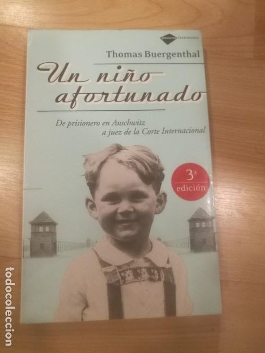 Libros de segunda mano: Un ni&ntilde;o afortunado. Thomas Buergenthal - Foto 1