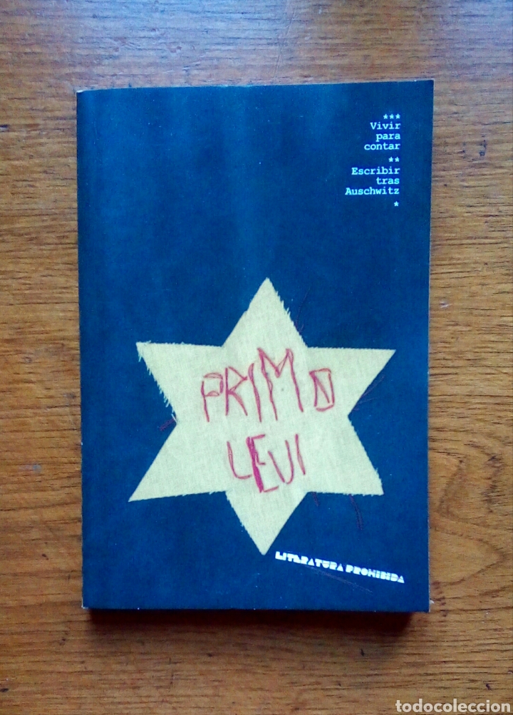 Second hand books: Primo Levi - Vivir para contar, Col. Literatura Prohibida, Publico, 2011. Spain.