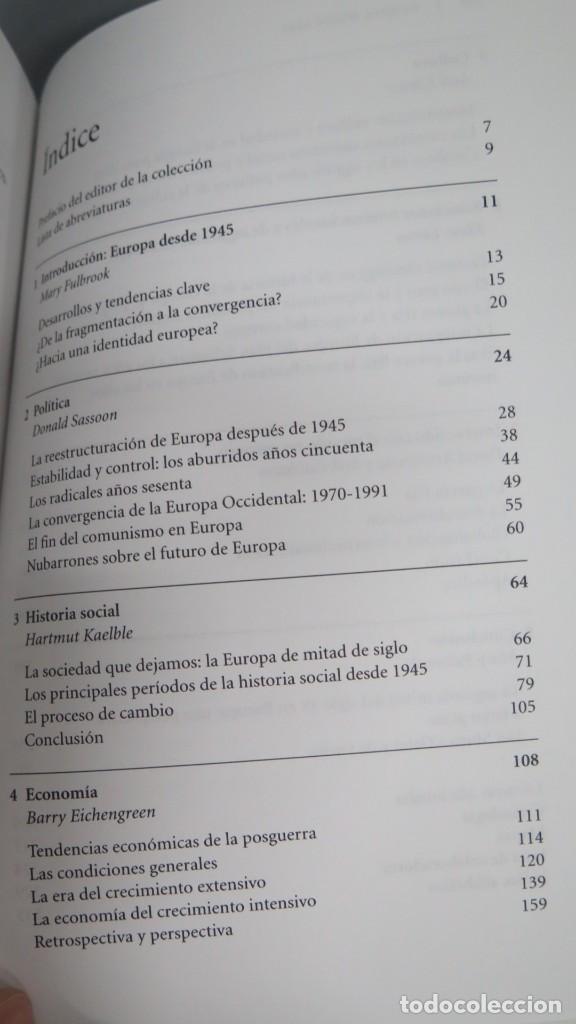 Libros de segunda mano: EUROPA DESDE 1945. FULBROOK - Foto 2
