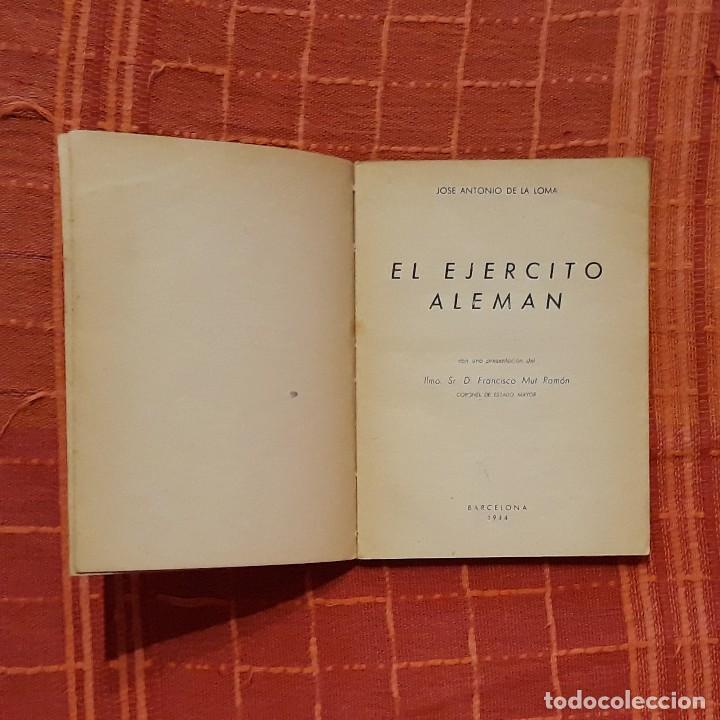 Libros de segunda mano: EL EJ&Eacute;RCITO ALEM&Aacute;N - J.A. DE LA LOMA - Foto 1