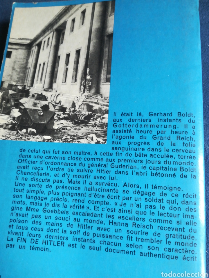 Libros de segunda mano: La fin de Hitler Gerhard Boldt 1949 - Foto 2