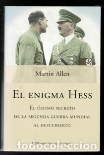 Libros de segunda mano: El enigma Hess. Martin Allen - Foto 1