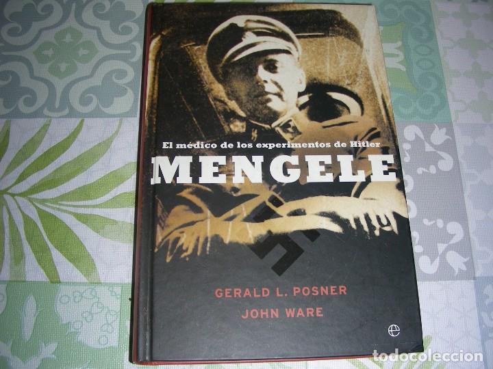Libros de segunda mano: MENGELE , GERALD L. POSNER , JOHN WARE - Foto 1