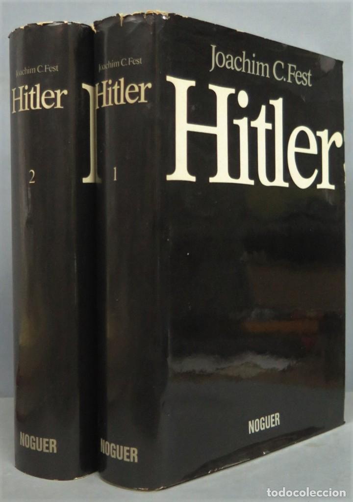 Libros de segunda mano: HITLER. JOACHIM C. FEST. 2 TOMOS - Foto 1