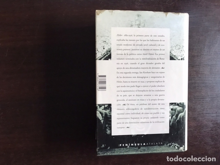Libros de segunda mano: Hitler 1936-1945. Ian Kershaw - Foto 3