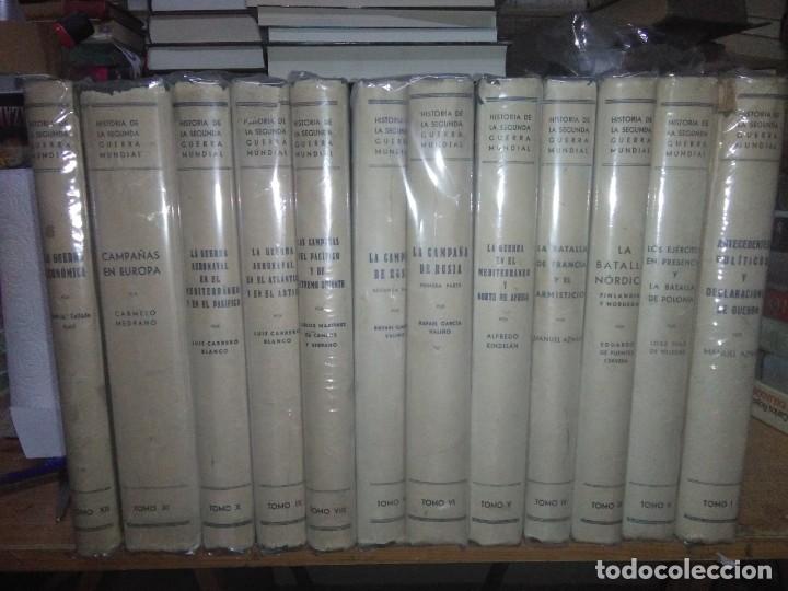 Libri di seconda mano: CARRERO BLANCO, KINDEL&Aacute;N, AZNAR Y OTROS . HISTORIA DE LA II GUERRA MUNDIAL.(12 TOMOS). EDITORIA IDEA