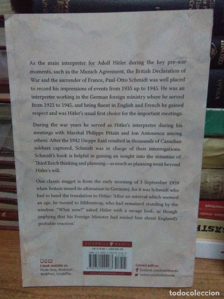 Libros de segunda mano: Paul Schmidt.Hitlers interpreter.FRONTLINE - Foto 2