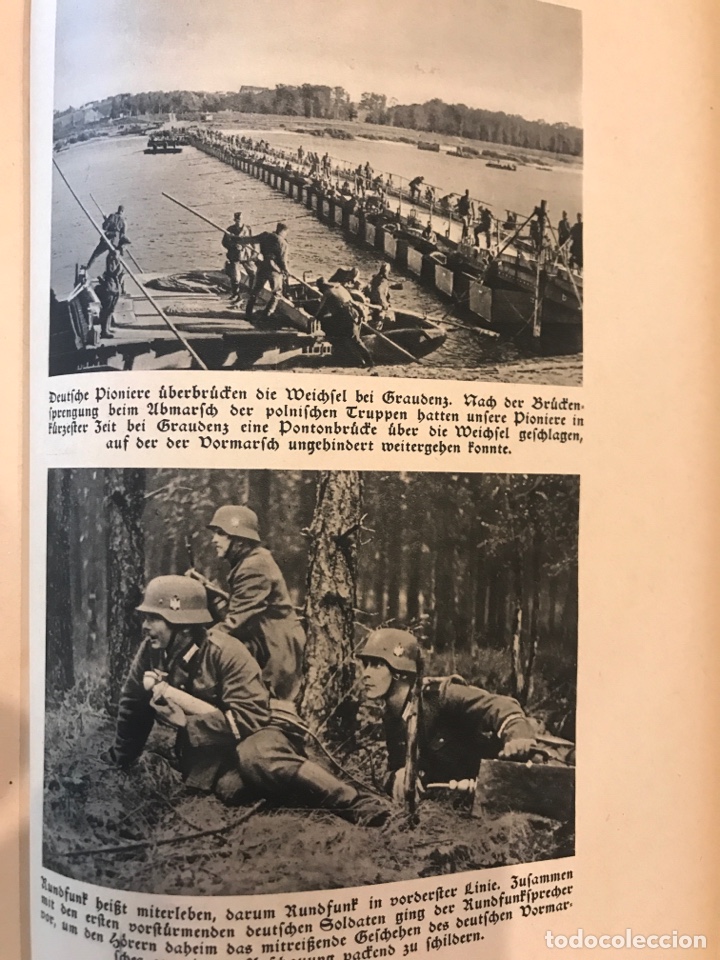 Libros de segunda mano: Libro original Der Sieg in Polen 1940 - Foto 7