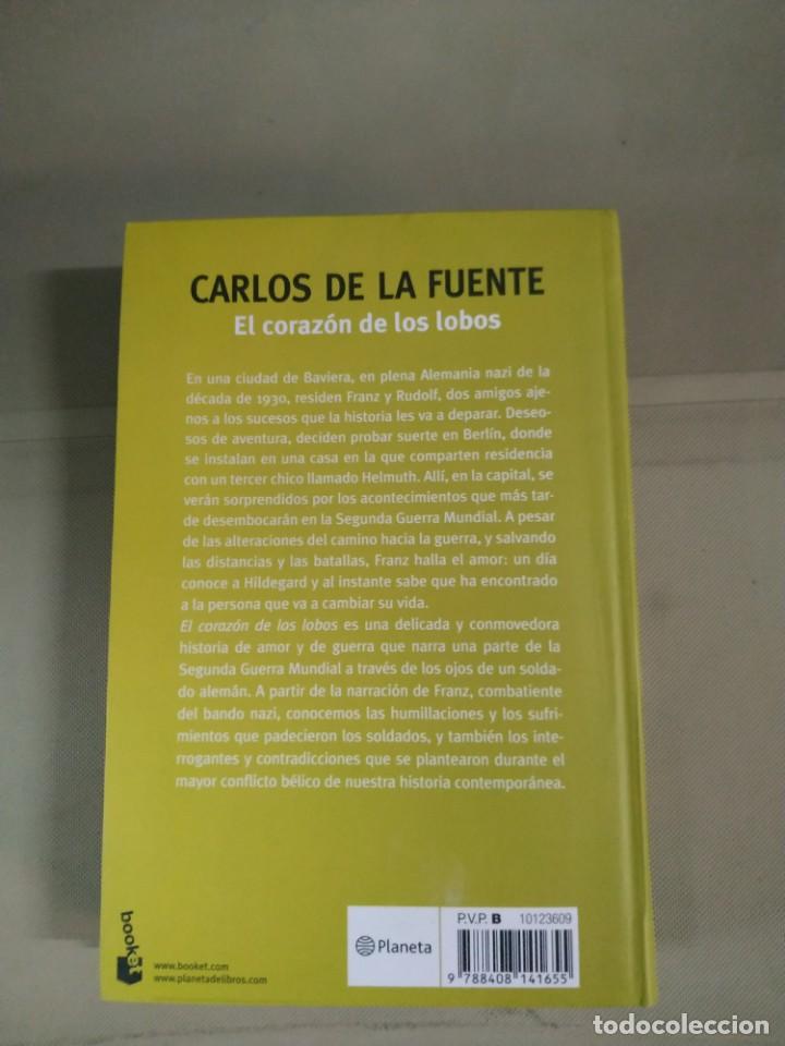 Libros de segunda mano: El Coraz&oacute;n de los Lobos - Carlos de la Fuente - Foto 2